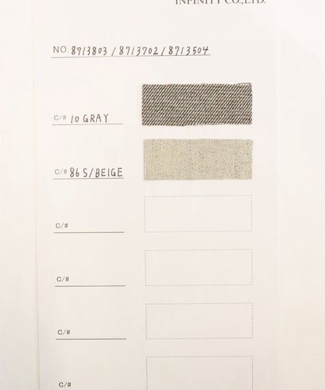【Lemelange】 ノーカラージャケット 8713803