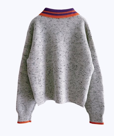【HCAE】  NEP KNIT PULLIVER  E26A0042