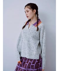 【HCAE】  NEP KNIT PULLIVER  E26A0042