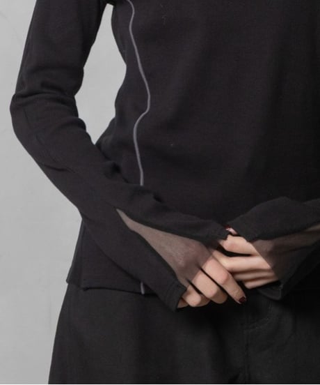 MARECHAL TERRE｜リブインナーカットソー