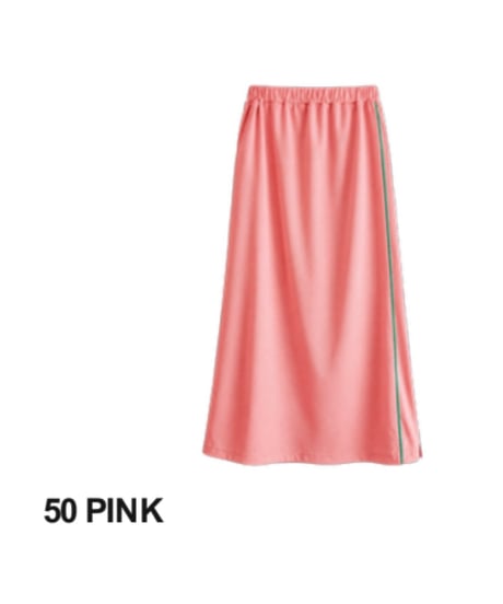 【HCAE】 ZIP MESH SKIRT　E27S0008
