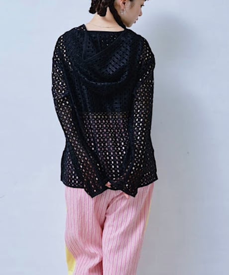 【HCAE】 LACE HOODIE　E27S0007