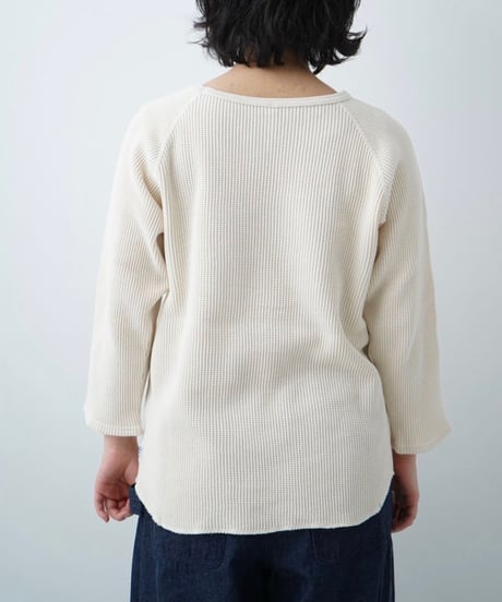 NATURAL LAUNDRY│ワッフルパークスptプルオーバー