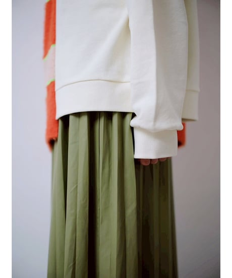 【HCAE】MIXD FABRIC SWEAT SHIRT    E26A0041
