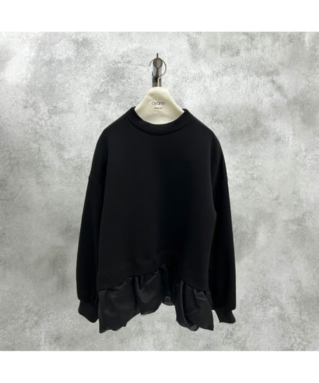 【ayane】裾シアードッキングカットソープルオーバー　897122