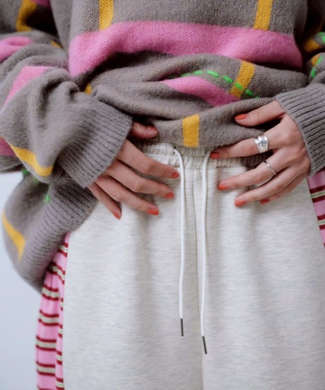 【HCAE】 SIDE STRIPE SWEAT PANTS  E26A0031
