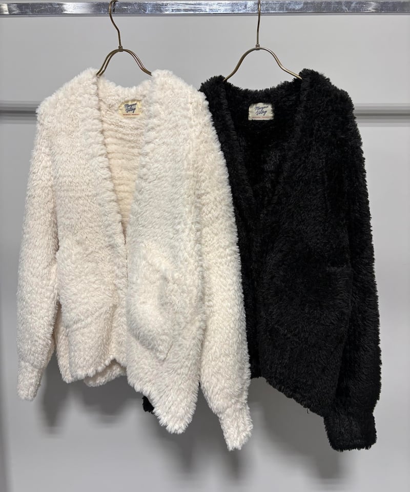 MARGAUX VINTAGE】 フェザーヤーンVカーディガン MGKN-26127-A | TO