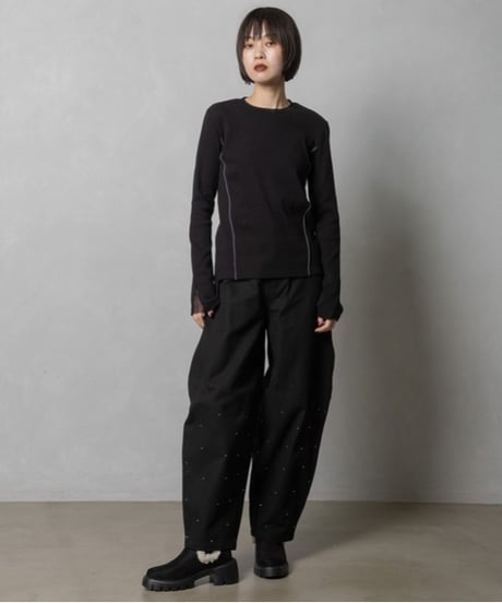MARECHAL TERRE｜リブインナーカットソー