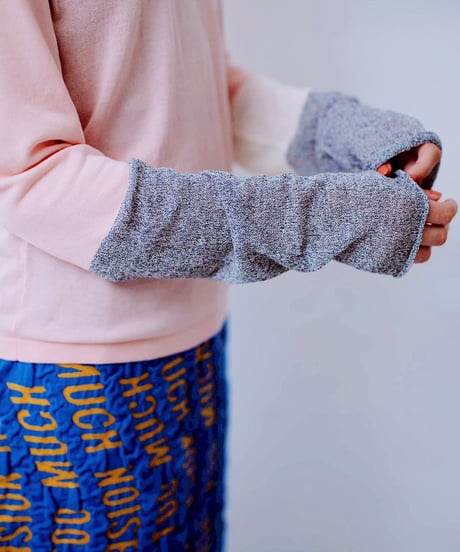 【HCAE】 COLOR CUFF KNIT TOP  E26A0036