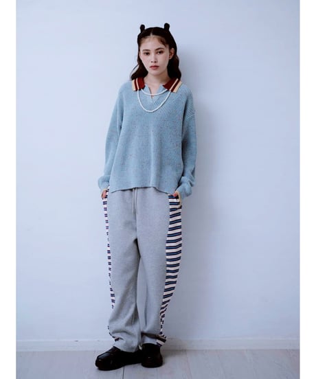 【HCAE】 SIDE STRIPE SWEAT PANTS  E26A0031