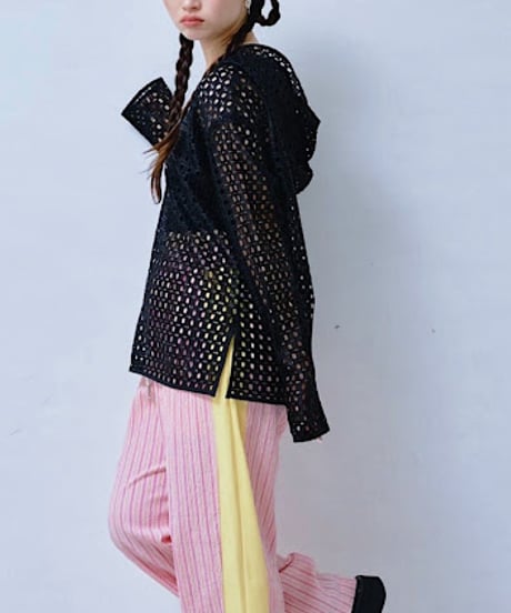 【HCAE】 LACE HOODIE　E27S0007