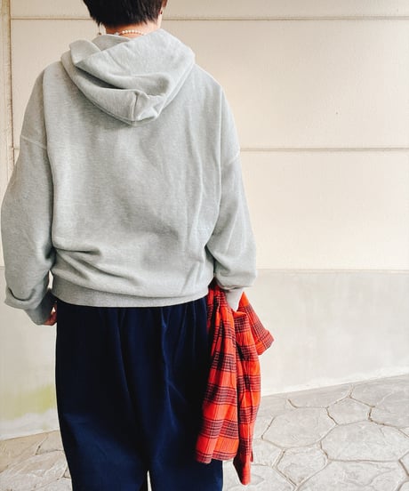 NATURAL LAUNDRY│セントラル裏毛フードプルオーバー