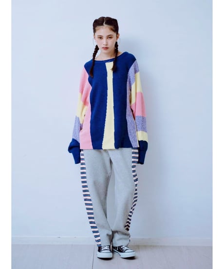 【HCAE】 SIDE STRIPE SWEAT PANTS  E26A0031