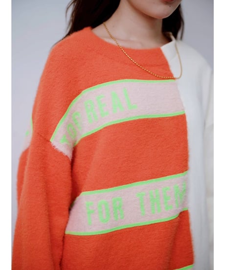 【HCAE】MIXD FABRIC SWEAT SHIRT    E26A0041