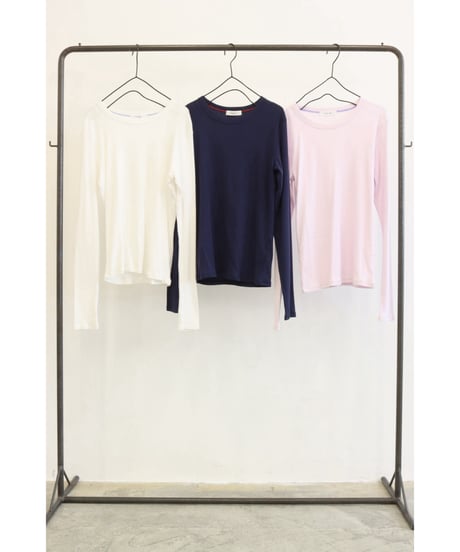 【Lemelange】 クルーネックロンT 8711004
