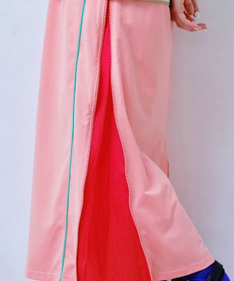 【HCAE】 ZIP MESH SKIRT　E27S0008