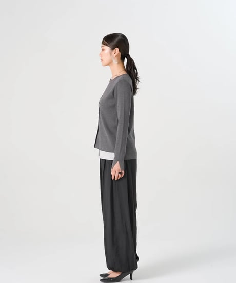 TORRZZO DONNA｜レイヤードバイカラートップス