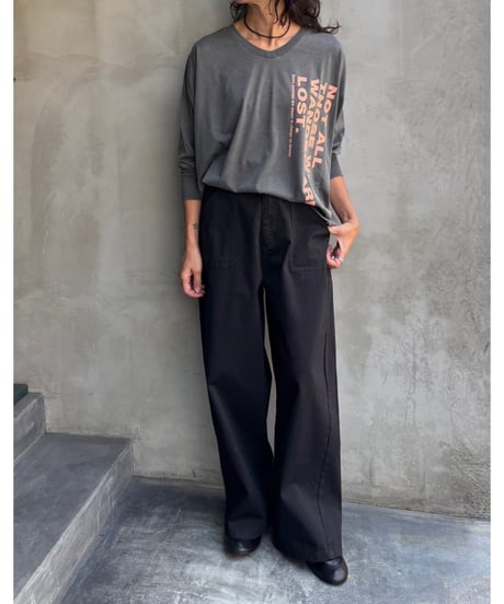 flamingo firm｜  たてロゴロンT　720002
