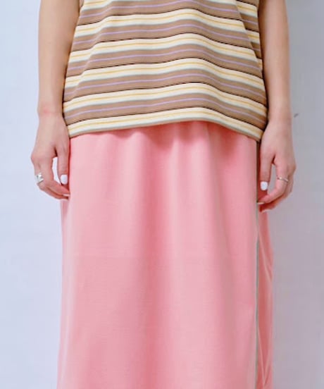 【HCAE】 ZIP MESH SKIRT　E27S0008