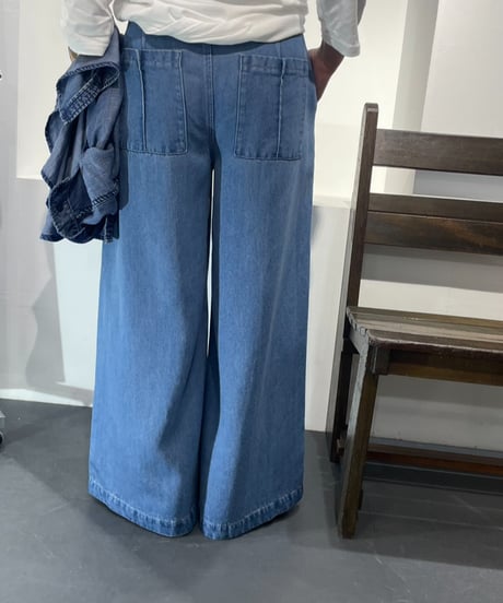 【ANTGAUGE】ワイドフレアデニムパンツ　C2518