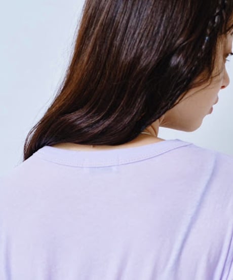 【HCAE】 COLOR CUFF L/S TEE　E27S0005
