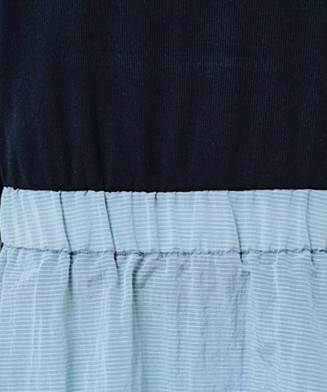 【HCAE】 BUSTIER LAYERED TOP　E27S0016