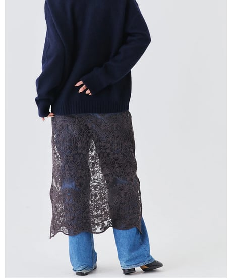 TORAZZO DONNA │  立体コード刺繍レースワンピース