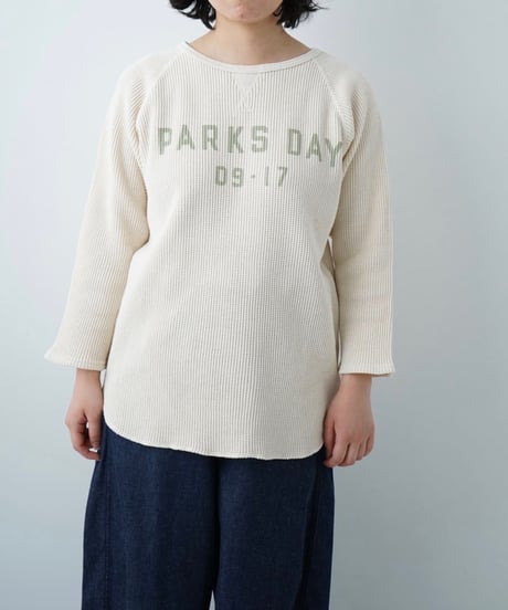 NATURAL LAUNDRY│ワッフルパークスptプルオーバー