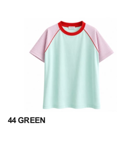 【HCAE】 CONTRAST RAGLAN TEE　E27S0014