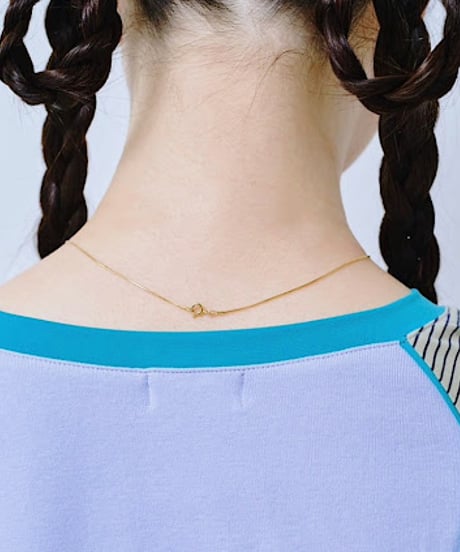 【HCAE】 CONTRAST KNIT CAMISOLE　E27S0013