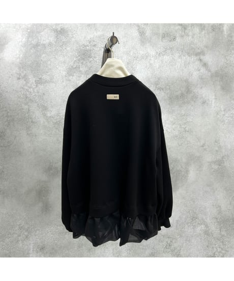 【ayane】裾シアードッキングカットソープルオーバー　897122