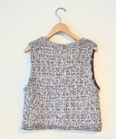TORRZZO DONNA｜ツイードライクニットベスト 6268-434