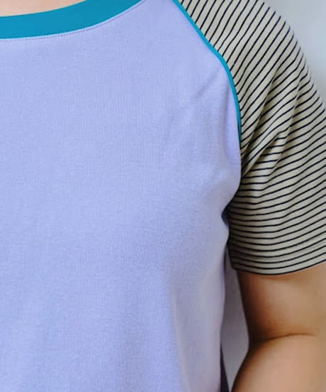 【HCAE】 CONTRAST RAGLAN TEE　E27S0014
