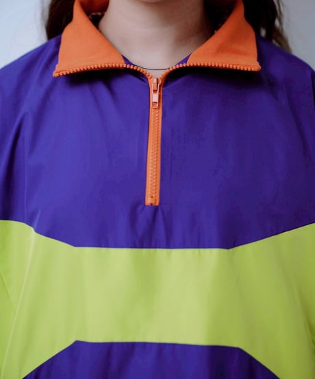 【HCAE】  HALF ZIP TRACK JACKET   E26A0035