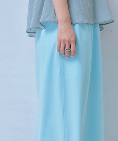 【HCAE】 ZIP MESH SKIRT　E27S0008