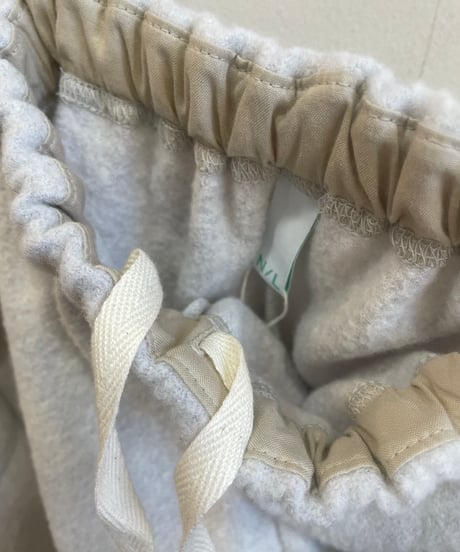 NATURAL LAUNDRY│ショート丈Wリングワイドテーパードパンツ