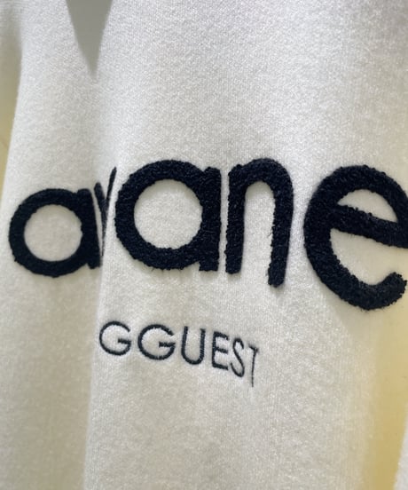 【ayane】ステンカラーロゴニット　876827