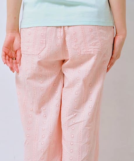 【HCAE】 CUTWORK LACE FRILL PANTS　E27S0004