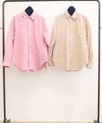 【Lemelange】  細ストライプカラーシャツ　8653201