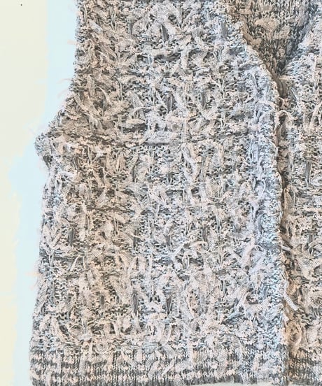 TORRZZO DONNA｜ツイードライクニットベスト 6268-434