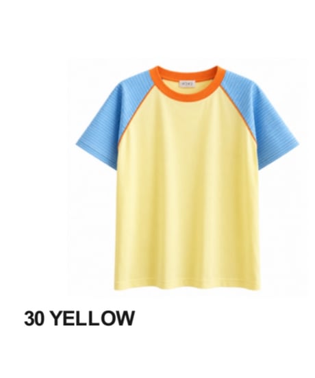 【HCAE】 CONTRAST RAGLAN TEE　E27S0014
