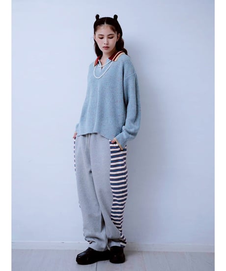 【HCAE】  NEP KNIT PULLIVER  E26A0042