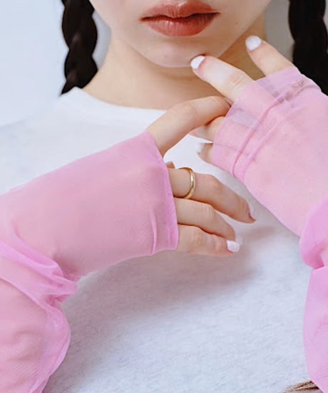 【HCAE】 COLOR CUFF L/S TEE　E27S0005