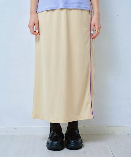 【HCAE】 ZIP MESH SKIRT　E27S0008