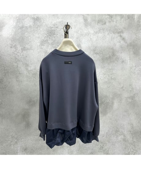 【ayane】裾シアードッキングカットソープルオーバー　897122