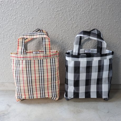 【メッシュ】 メルカードトート M チェック
