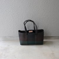 【プラスチック】 オアハカン M34ブロックチェックトート