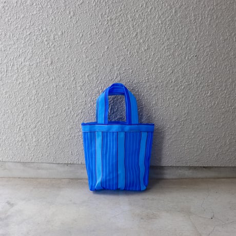 【メッシュ】 メルカードトート S マルチカラー ブルー系・ベージュ系 COMB.1