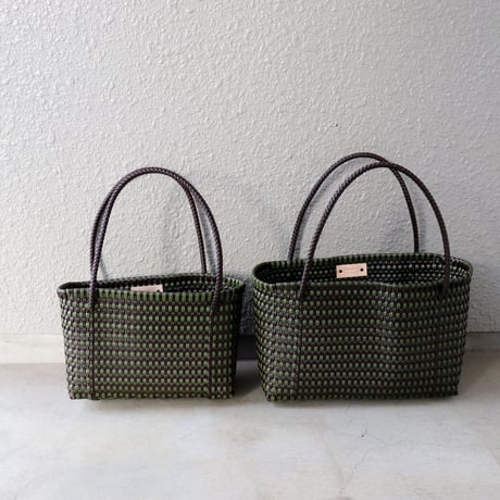 【プラスチック】 TSUKIJI M34ミニチェックトート