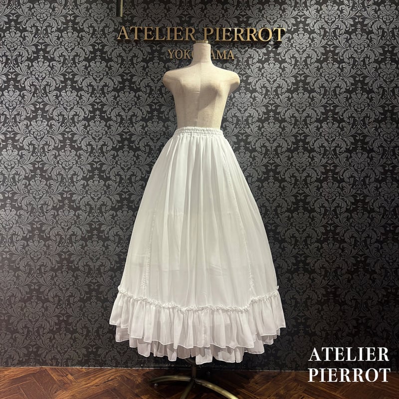 ATELIER-PIERROT/Vallée lys】バッスルロングスカート/TSK2006